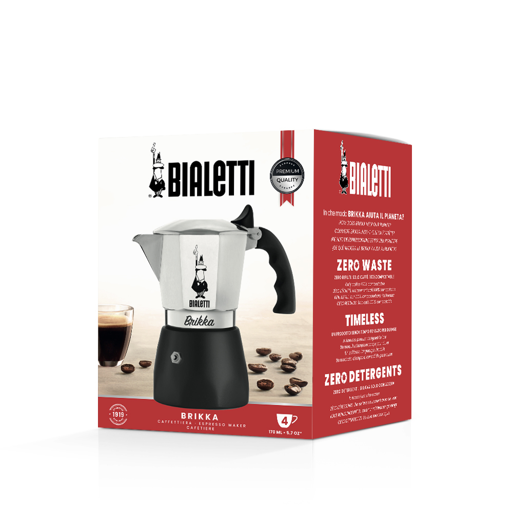 Bialetti brikka 4 cups Tokar