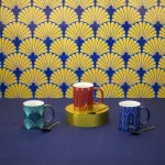 Bialetti Deco Glamour Šolje Plava/Zelena/Crvena