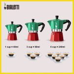Bialetti Moka Express Italia Tricolore - Слика 6