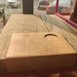 Natural Wood Tamper Stand