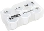 Bialetti Bicchierini White Set of 6 Espresso Cups - Image 3