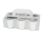 Bialetti Bicchierini White Set of 6 Espresso Cups - Image 2
