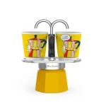 Bialetti Mini Express Set za 2 Šolje Lichtenstein Model + 2 Šolje - Слика 4
