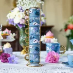 Bialetti Bridgerton Set od 6 espresso šoljica (60ml) sa stalkom - Слика 2