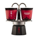 Bialetti Stranger Things Mini Express 2tz + 2 Cups (90ml) - thermochromic print