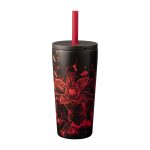 Bialetti Stranger Things Travel Mug with straw (600ml) - glow in the dark - Image 2