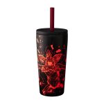 Bialetti Stranger Things Travel Mug with straw (600ml) - glow in the dark - Image 3