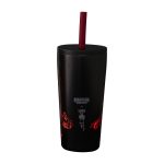 Bialetti Stranger Things Travel Mug with straw (600ml) - glow in the dark - Image 4