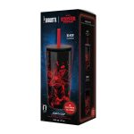 Bialetti Stranger Things Travel Mug with straw (600ml) - glow in the dark - Image 10
