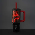 Bialetti Stranger Things Travel Mug with straw and handle (900ml)- glow in the dark - Image 4