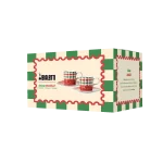 Bialetti Tricolore Set of 2 Espresso Cups (90ml) and Saucers - Image 2