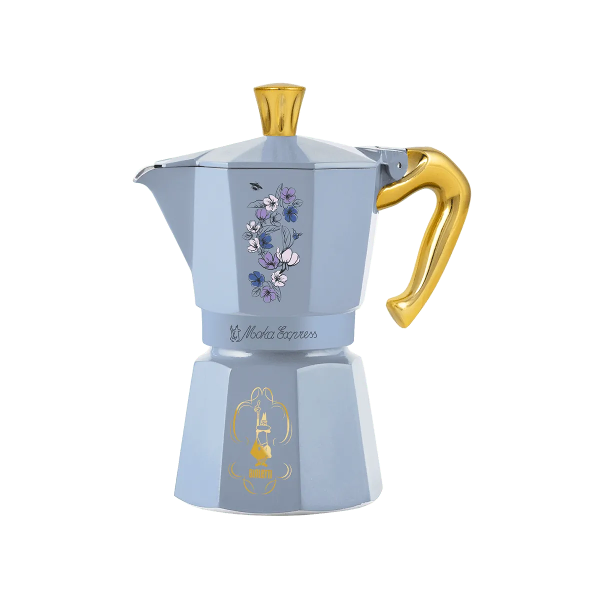 Moka Express - Bridgerton 3cup 2 Bialetti Moka Express Bridgerton za 6 šoljica (270ml) - Слика 1